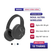 Tai Nghe Bluetooth Headphone Soul Ultra Wireless Siêu Bass Điện Tử Bluetooth 5.0 Nghe Đến 36H - Hàng