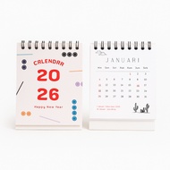 CALENDAR 2026 / DESK CALENDAR / MINI CALENDAR / AESTHETIC CALENDAR 2026 CALENDAR
