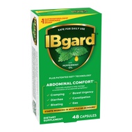 IBgard Gut Health Supplement, Peppermint Oil Capsules for Abdominal Comfort, 48 Capsules (Packaging 