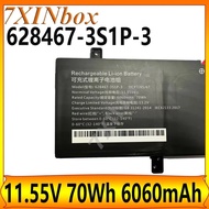 7XINbox 628467-3S1P-3 11.55V 70Wh 6060mAh Laptop Battery For CHUWI CoreBook X Pro 15.6 Inch CWI536 5