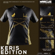 edition jersey keris & malaysia series design tshirt | baju jersey sublimation | shortsleeve