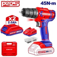 CORDLESS DRILL ECDL620012-3 Gerudi Tanpa Wayar Litium-ion 20V 45NM 0-400/0-1500rpm