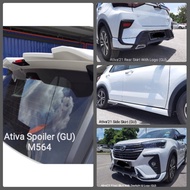 Perodua Ativa 1st Generation Gear UP Skirting Body Kit ABS Ready Stock