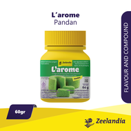 ZEELANDIA - LAROME PANDAN  60GR - PERISA PEWARNA DAN AROMA PANDAN