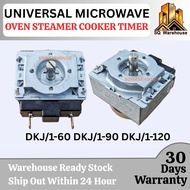 DKJ/1-60 ( 60MIN )  DKJ/1-90 ( 90MIN )  DKJ/1-120 ( 120MIN ) UNIVERSAL MICROWAVE OVEN STEAMER COOKER