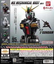 [筲箕灣天悅廣場] 「扭蛋系列」 Bandai GASHAPON 鋼彈機械胸像 ν 鋼彈 Nu Gundam 高達《全3款》Last一套Display