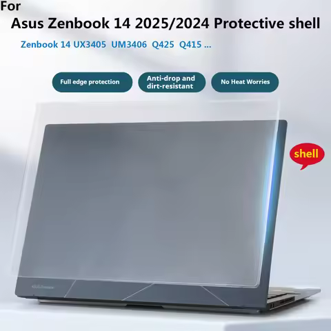 For Asus Zenbook 14‌ OLED 2025/2024 protective case UX3405C UM3406K Q425 Q415 notebook anti-fall cas