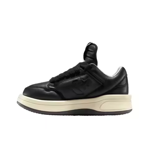 RICK OWENS X Converse DRKSHDW TURBOWPN Skateboard Shoes Unisex Low Top Black A12063C