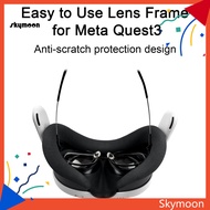 Skym* Lens Frame Vr Equipment Lens Frame for Meta Quest3 Meta Quest 3 Anti-scratch Lens Protective Cover Frame for Controller Headset Mirror