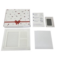 Pet Hand Footprint Photo Frame Baby Ink Pad Baby Hand Footprint diy Hollow One Year Old Footprint Cr