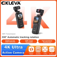 EKLEVA M105 Action Camera 330° Face Tracking Gimbal Stabilizer 1.72 Inch Touch Screen 4K 64MP Pocket