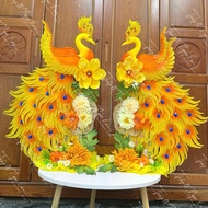 Set of accessories for decorating water towers, ceremony towers, and oan towers with candle glue inc