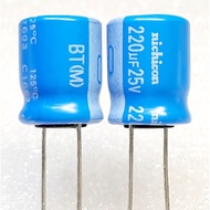 Nichicon BT 220uf 25v capacitor