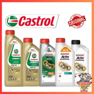 REMPIT GENUINE CASTROL 4T 2T POWER 1 CRUISE 15W50 10W40 4T ENGINE OIL MINYAK HITAM