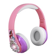 eKids Disney Princess Bluetooth Headphones with EZ Link, Wireless Headphones with Microphone and Aux