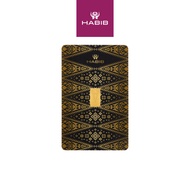 HABIB 1g 999.9 Gold Bar (Songket Collection)  - Manufactured by LBMA Goods Delivery Refiner