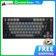 CORSAIR | Corsair K65 RGB PLUS รุ่น Hot-Swappable สวิทช์แดง พร้อมกี้แคปสีทอง