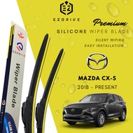EZDRIVE Premium Silicone Soft Wiper Blade for car model Mazda CX-5