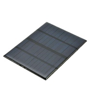 12V 1.5W Solar Panel Charger Portable Standard Epoxy Polycrystalline Silicon DIY Battery Power Charge Module Mini Solar Cell Charging Board Outdoor Activities Lighting Use