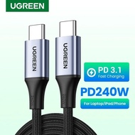 Ugreen 240W PD3.1 USB C to C Braided Cable 5A Fast Charging