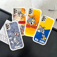 WA42 Tom and Jerry Casing for hp Plating Samsung FE A03S A06 A25 S24 A04 A22 M15 F02S A16 A02S M02S 