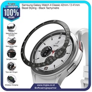 Ringke Watch 4 42mm / 3 41mm Bezel Styling 03 Black Tachy