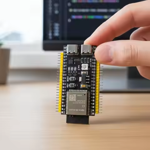 ESP32 S3 Dual Core Development Board 2.4G WiFi Bluetooth Support for Electronics Hobbyists DIY Innov