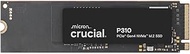Crucial P310 2TB 2280 PCIe Gen4 3D NAND NVMe M.2 SSD – Up to 7,100 MB/s – Shift up to Gen4, with Acr