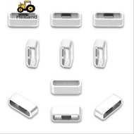 Hilitand Diyeeni 10Pcs Watch Band Keepers  18mm 20mm 22mm 26mm Silicone Strap Holder Loops Retainer 