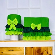 HIJAU RETAIL GALLON COVER AND FRIDGE TASSEL STACKED MAGIC COM PLAIN GREEN GRADUATED