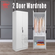 2 Door Wardrobe (2 FT)/2 Pintu Almari Baju/2门衣柜