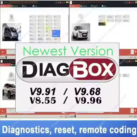 Car Diagnostic Tool Software Download Diagbox V9.96 Lexia-3 V9.96 PP2000 V48/V25 V7.83 V9.91 V8.55 V