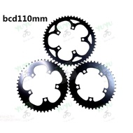 110BCD 130BCD 5Holse Crank Chain Ring 44T 48T 52T Sprocket Steel Chainring For MTB RB