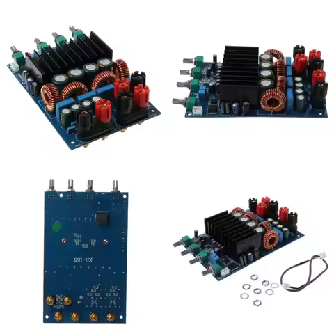 B03F TAS5630 2.1 Channel Class D Digital Amplifier Board DIY Power Tone Adjust Amp Board 300W+150W+1