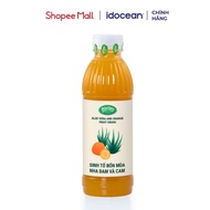 Four seasons smoothie with Aloe Vera and Orange flavor 1000ml - Osterberg, suitable for fruit tea an