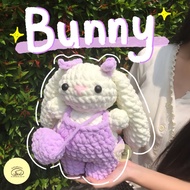 SizeBIG | Bunny Plushie | Crochet Bunny Plushie | Amigurmi | @kittyelysian
