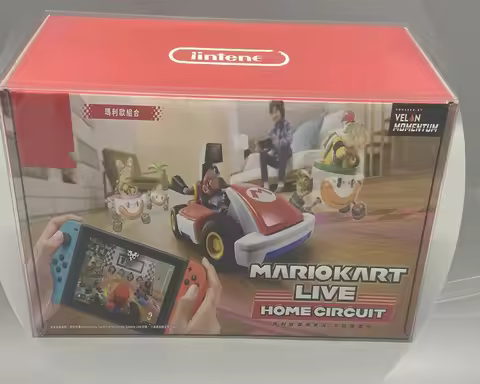 Transparent Box Protector For Mario Kart Live: Home Circuit Collect Boxes For Nintendo Switch NS Gam