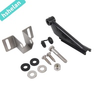 HSHELANXB Transducer Bracket, Bracket Shockproof Skimmer Transom Mount, Direct Replacement 000 10262