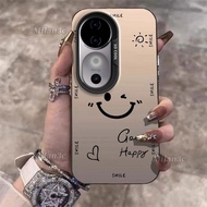 For Vivo V50 V60 V40 Y200 V30 Casing Vivo V60 V50 Lite Casing Vivo V40 V30 Pro Casing Cute Smiley Ph