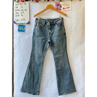 GU Bell-Bottom Jeans