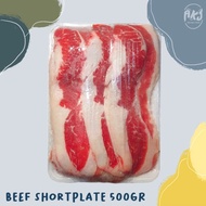 Sliced Beef Shortplate Daging 500gr