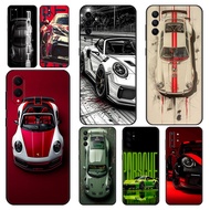 Porsche 911 GT3 RS Stylish Sports Car PC-3 for samsung S24 Fe Plus Ultra Note 8 9 10 Lite 20 M14 5G 