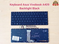Keyboard Asus VIVOBOOK A409 X416 X416JA X416J X415 X415MA X415J M415D Y1411 Y1411CD Y1411CDA-BV426T P1411 P1411CMA Backlight Black