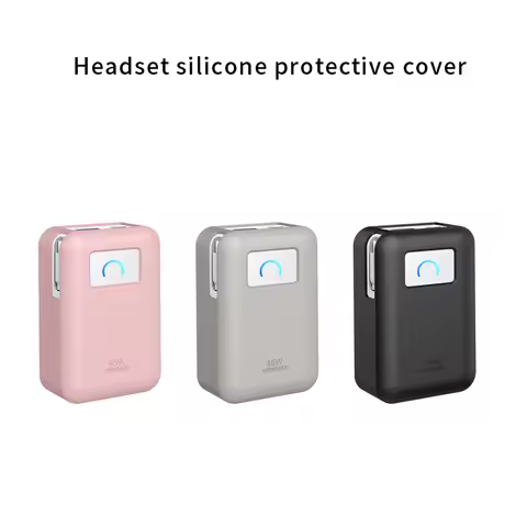 Silicone Case for Anker Nano Power Bank (10,000mAh 45W) A1638 Protective Cover with Precise Cutouts,