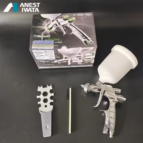Japanese Iwata Supernova WS-400-1401ch Topcoat High Atomization V-shaped Spray Gun