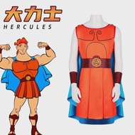 Anime Hercules adult Cosplay Costume For Men Superhero Cloak Cape Uniform Fancy Dress Party Male Role Play Outfit Suit Costume