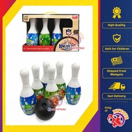 Bowling Set Kids 6 Pin Bowling Game Toy Indoor Sports Toys for Boys Bowling Ball and Pins MYTOYS