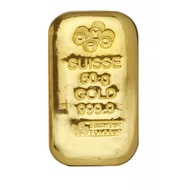 ATLANTIS GOLD_PAMP Suisse Casting Gold Bar (50g)(999.9)