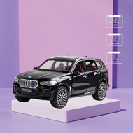 Mô hình Xe BMW X5 tỉ lệ 1:32 vỏ bằng kim loại có đèn còi