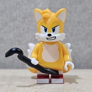 Lego minifigure SON028 Tails (Miles Prower) - Angry (77002)